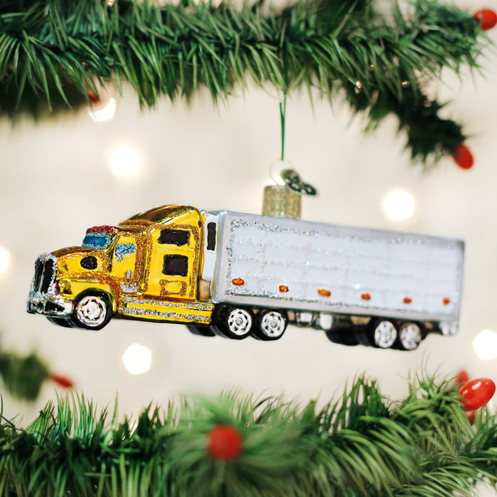 Semi Truck Ornament [Online Only]
