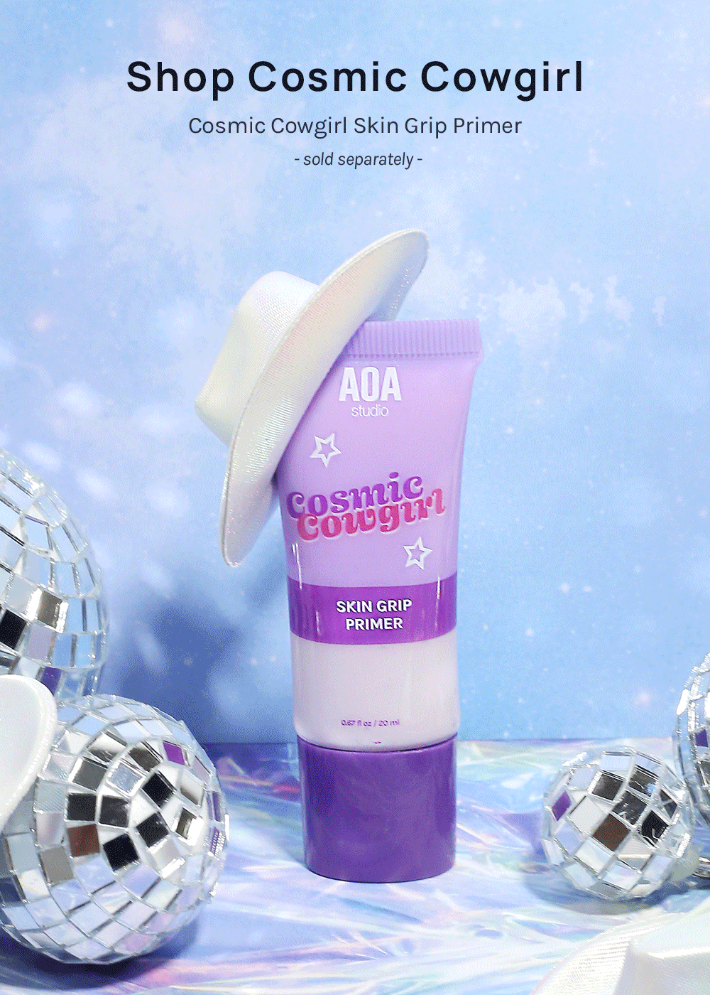 AOA Cosmic Cowgirl Glitter Lip Gloss