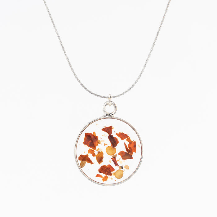 Simple Circle Pendant Necklace