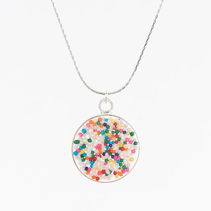 Simple Circle Pendant Necklace