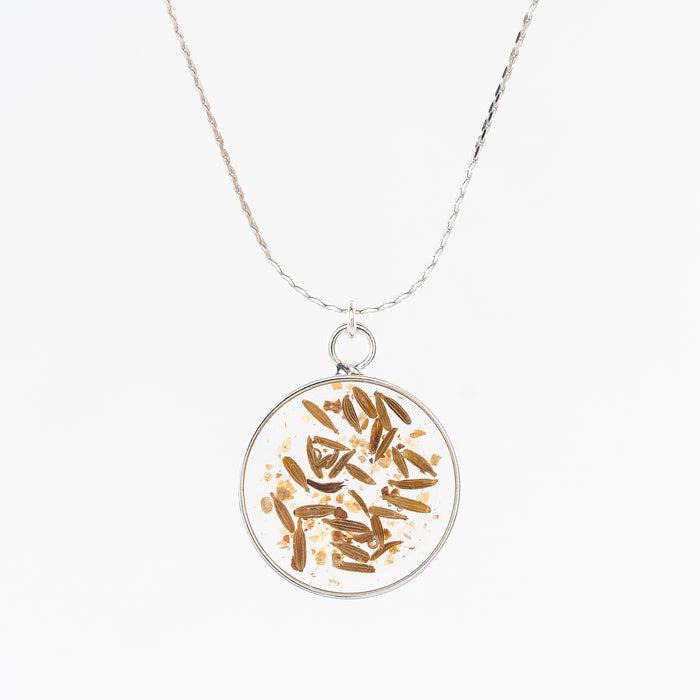 Simple Circle Pendant Necklace