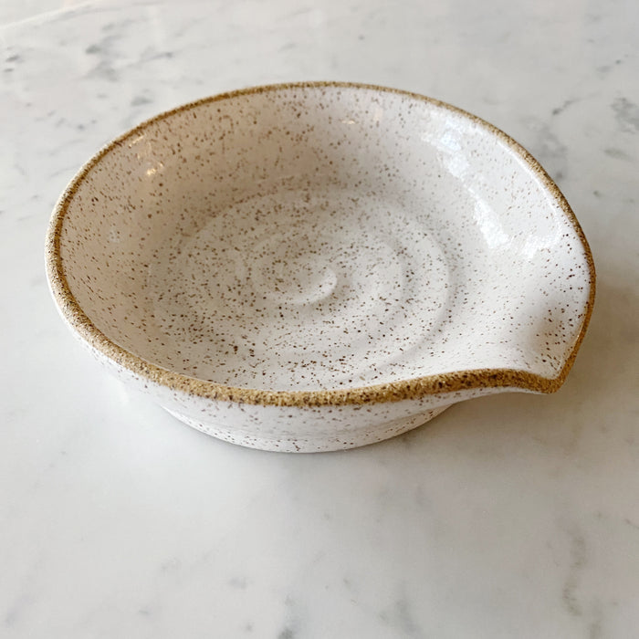 Speckled Ceramic Spoon Rest