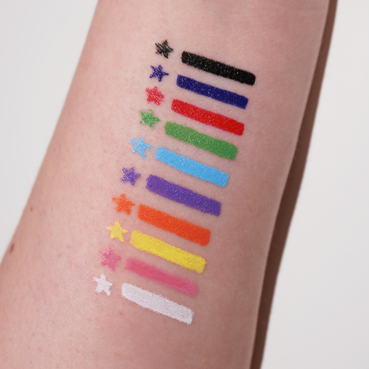 Yellow Spectra Pen - Star Stamp Liner - Glisten Cosmetics