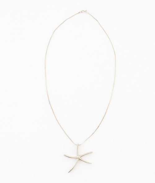 Star Fish Sterling Silver Necklace