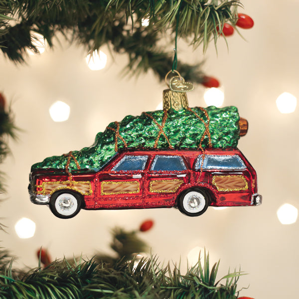Station Wagon With Tree Ornament [Online Only]
