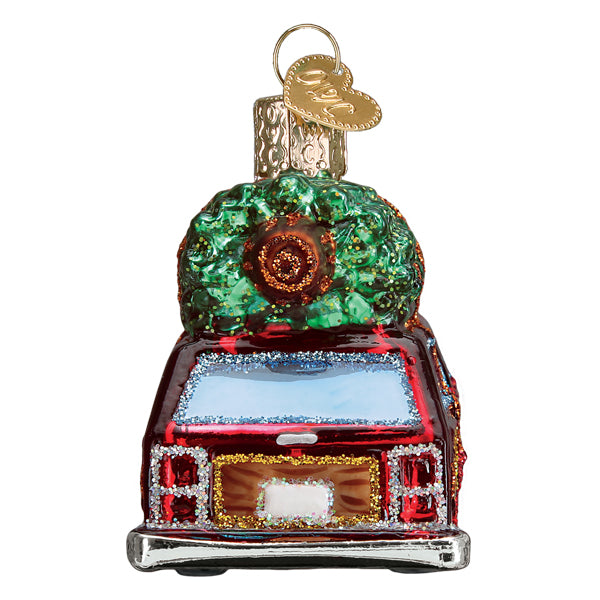 Station Wagon With Tree Ornament [Online Only]