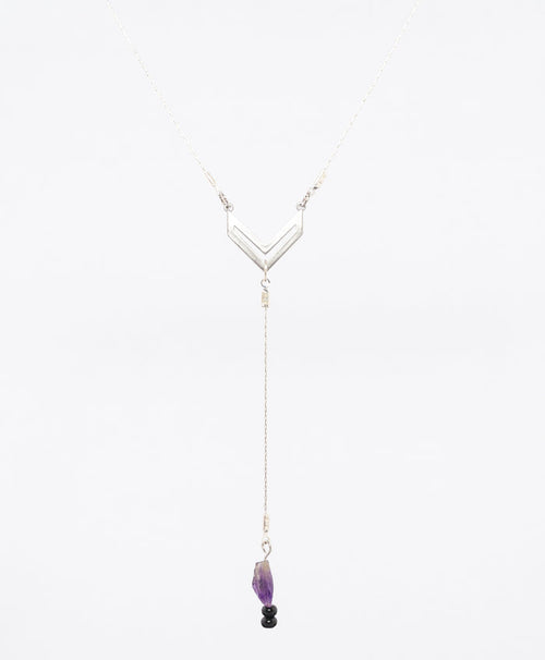 Sterling Silver Drop Necklace