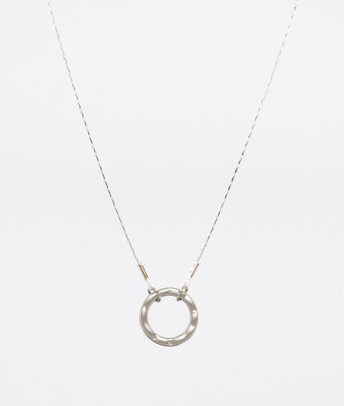 Sterling Silver Hoop Drop HXM