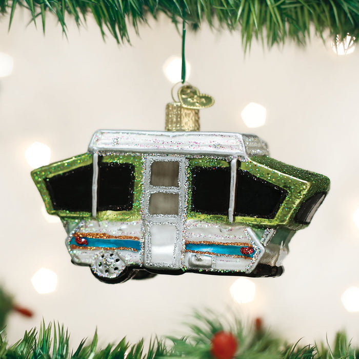 Tent Camper Ornament [Online Only]