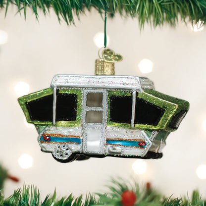 Tent Camper Ornament [Online Only]
