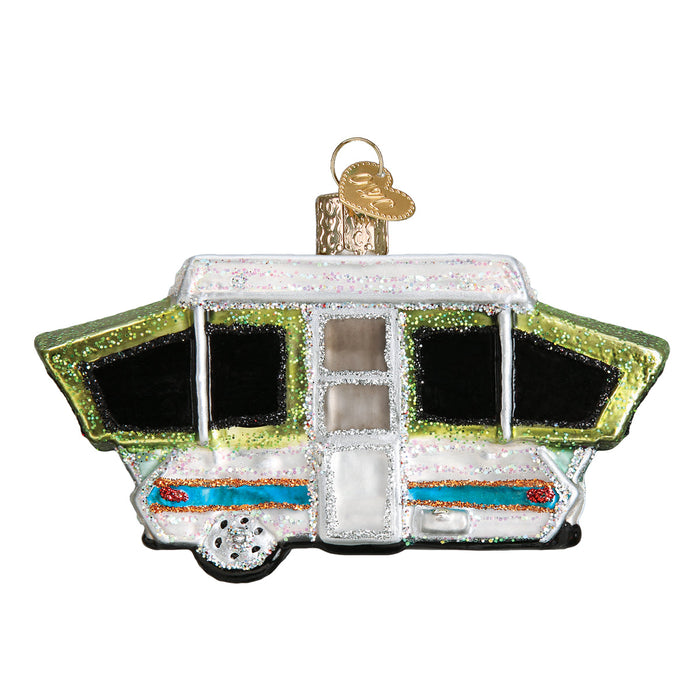 Tent Camper Ornament [Online Only]