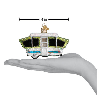 Tent Camper Ornament [Online Only]