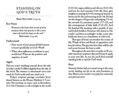 The 5-Minute Bible Study for Men: Standing for God's Truth