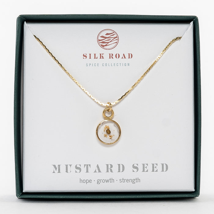Tiny Circle Pendant Necklace