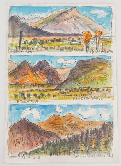 Triple Pastel Landscape of Arizona