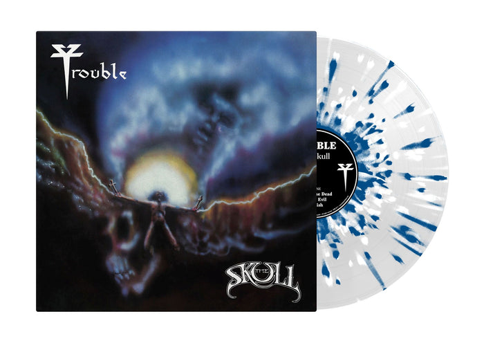 Trouble "TROUBLE - The Skull / CLEAR BLUE WHITE Splatter Vinyl LP" 12"