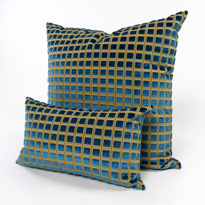 Velvet Squares Pillow - large