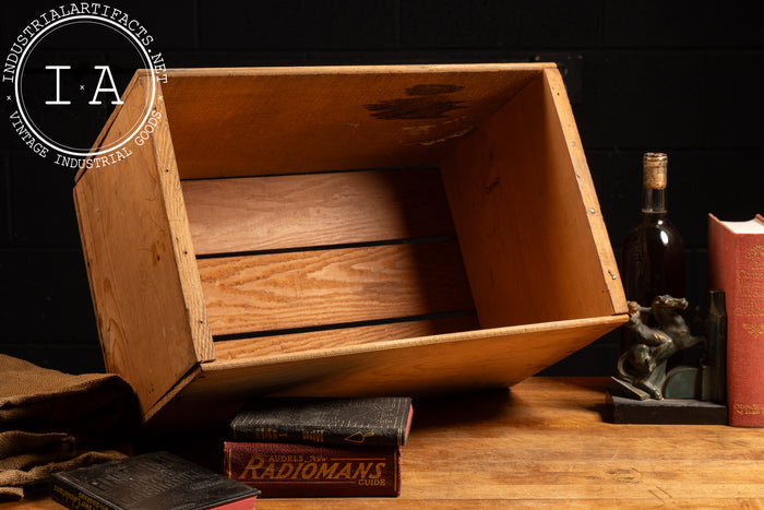 Vintage Empire Builder Apples Shipping Crate