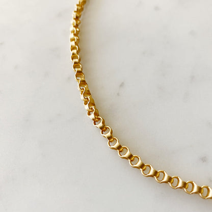 ~ Wrap Necklace - Bicycle Chain